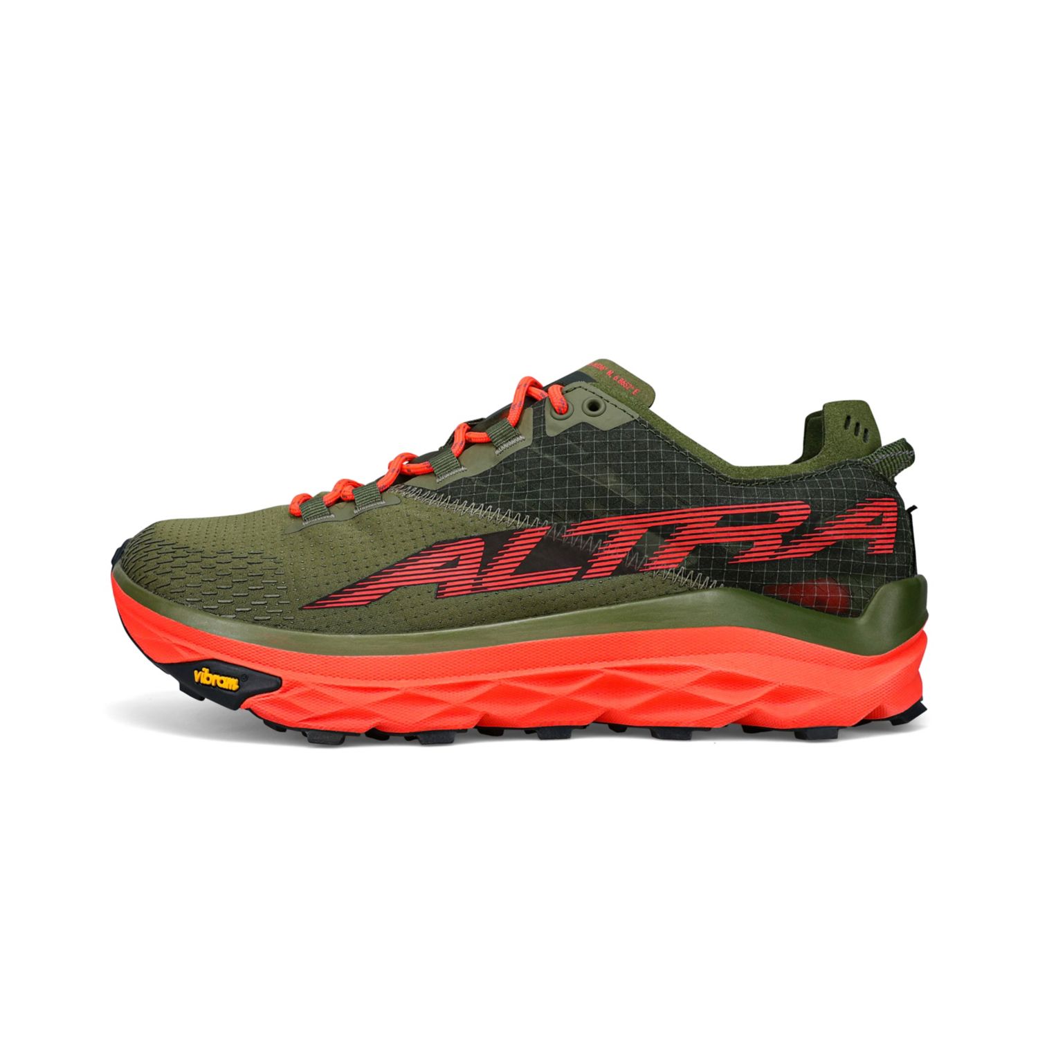 Zapatillas De Trail Running Altra Mont Blanc Hombre Verde Oliva | Costa Rica-31750469